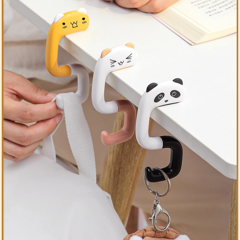 Desk Side Bag Hook for Backpacks