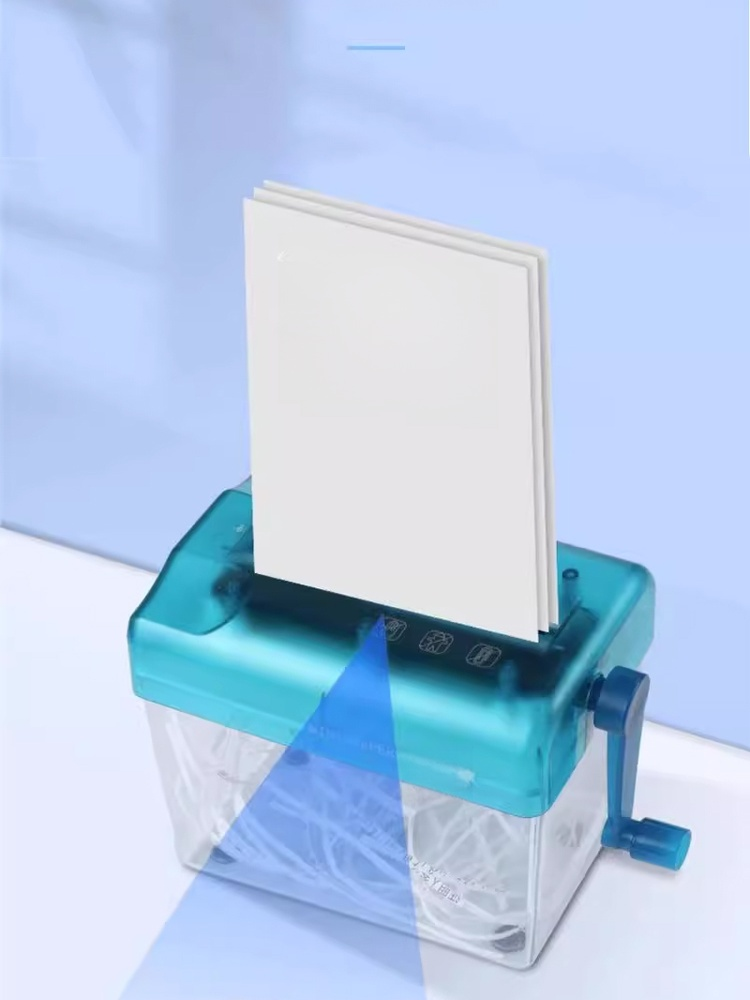 เครื่องทำลายเอกสารขนาดเล็กในครัวเรือน