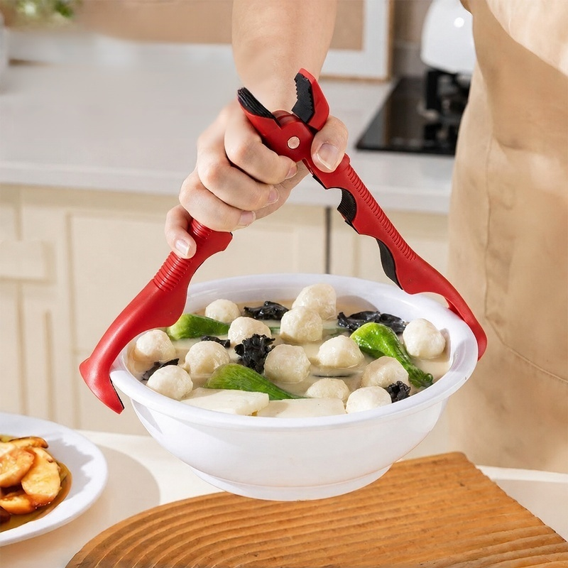 防燙防滑廚房用矽膠夾