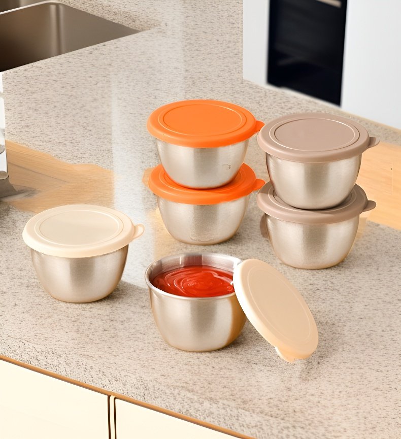 여러 종류의 양념을 담을 수 있는 양념통