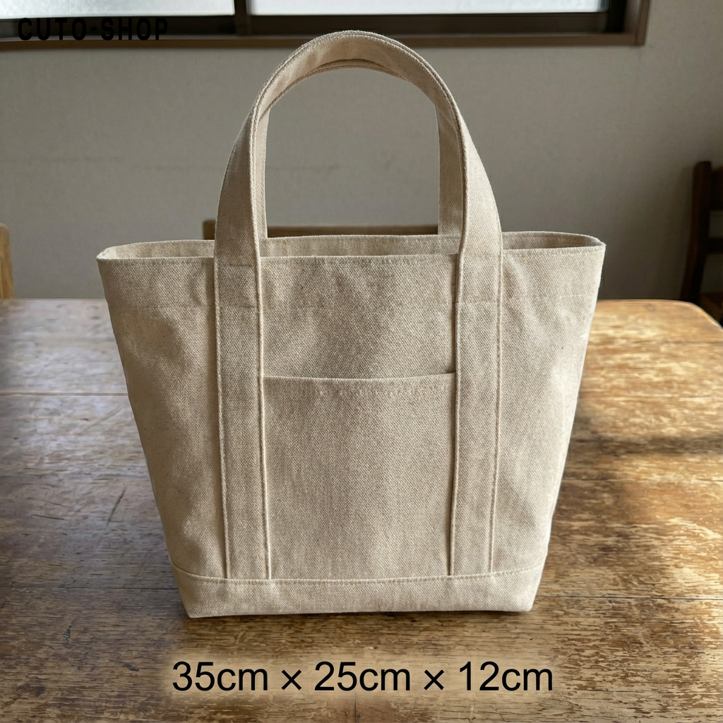 Bolsa de lona hecha a mano