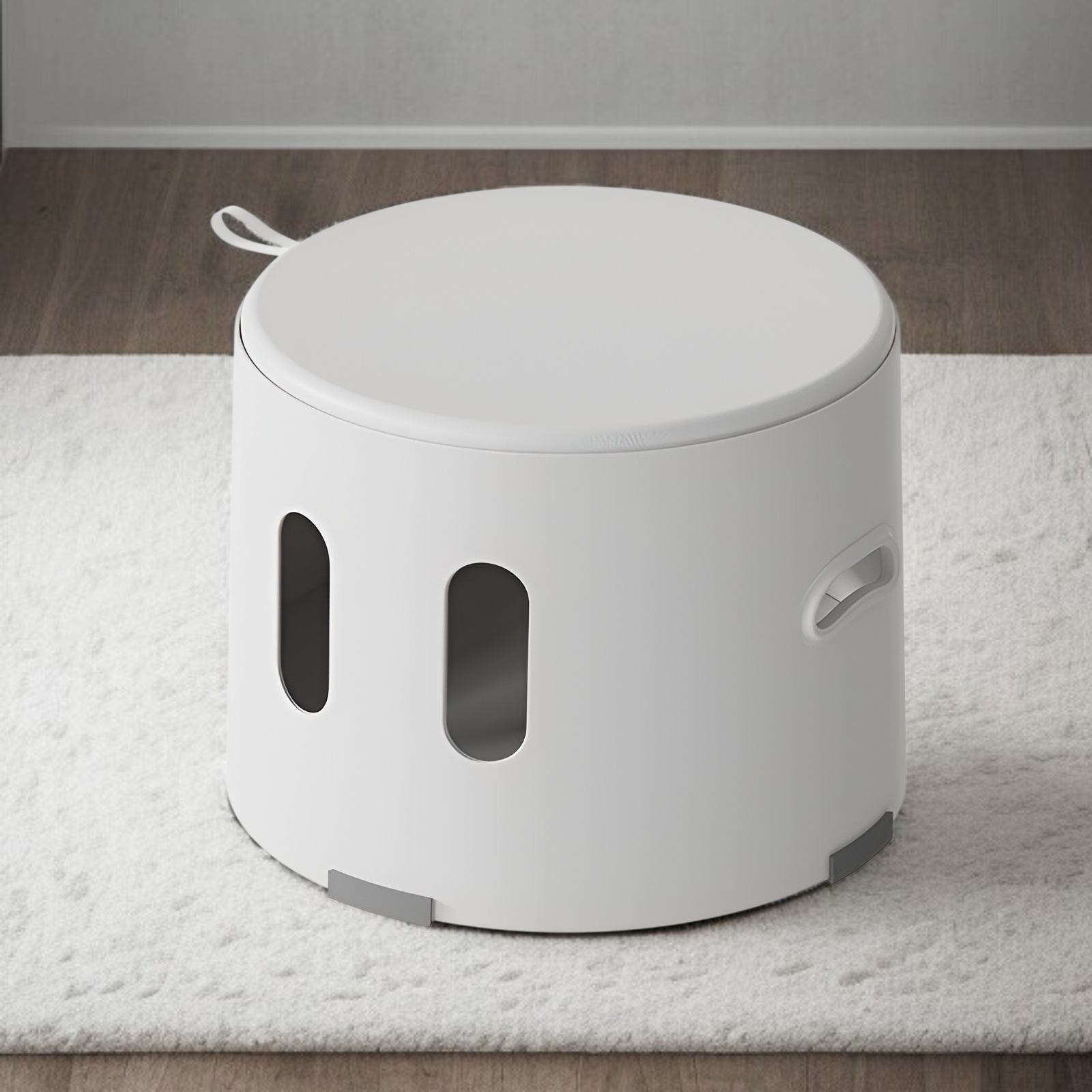 子供用ロースツール 家庭用クリエイティブベンチ おもちゃ収納 収納スツール 厚みのあるドアシューズスツール 多機能コーヒーテーブルスツール