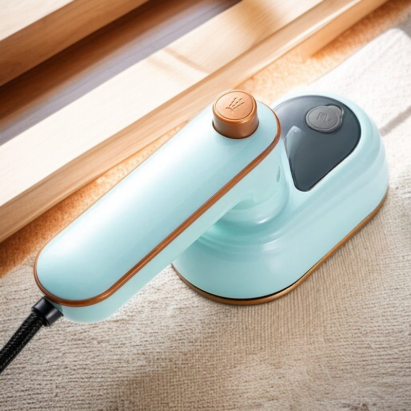 コンパクトで持ち運び可能な回転式電動アイロン