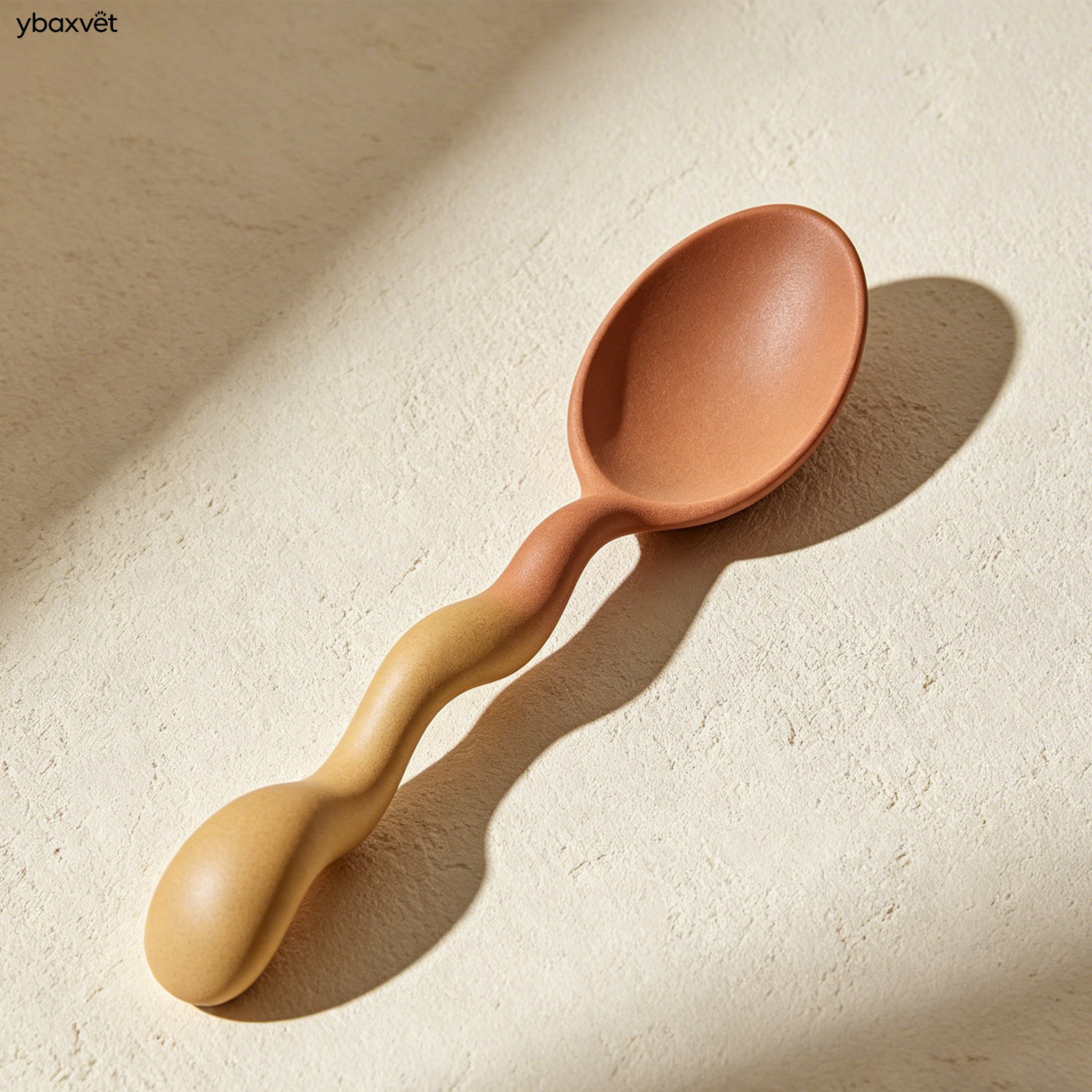 Wavy-shaped spoons (10 pieces)