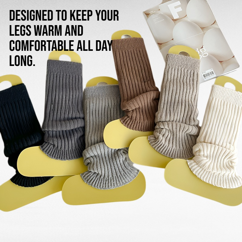 White Warm Stocking Socks for Women – Cozy Calf Protectors