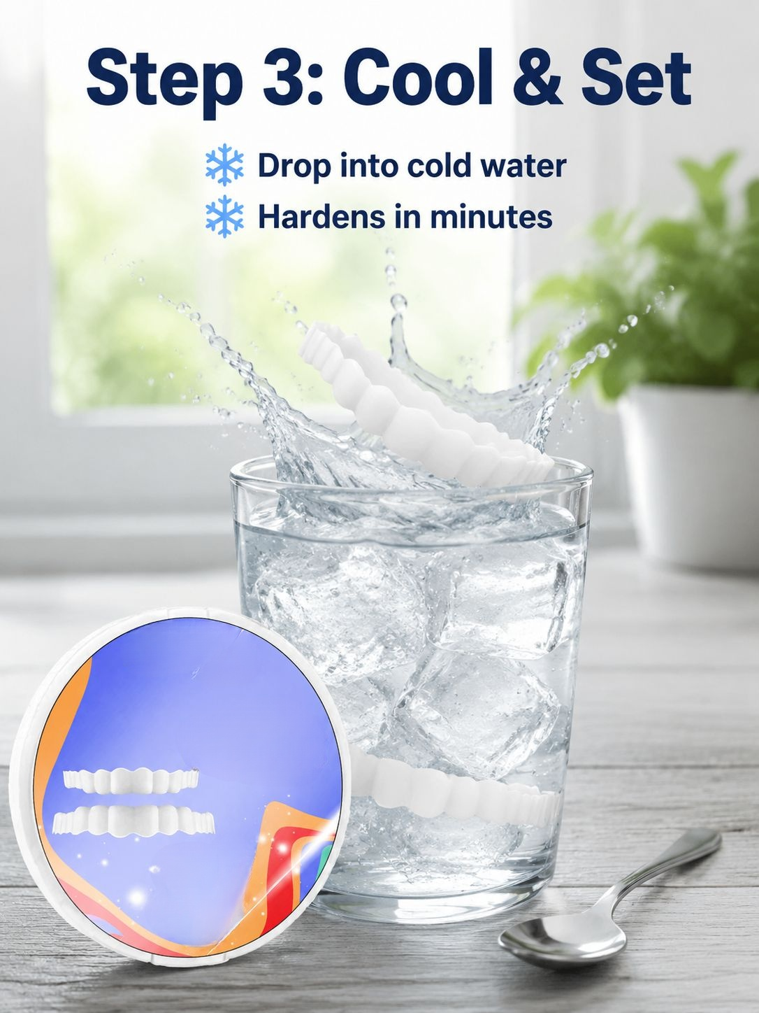 Reusable and easy to clean denture patch