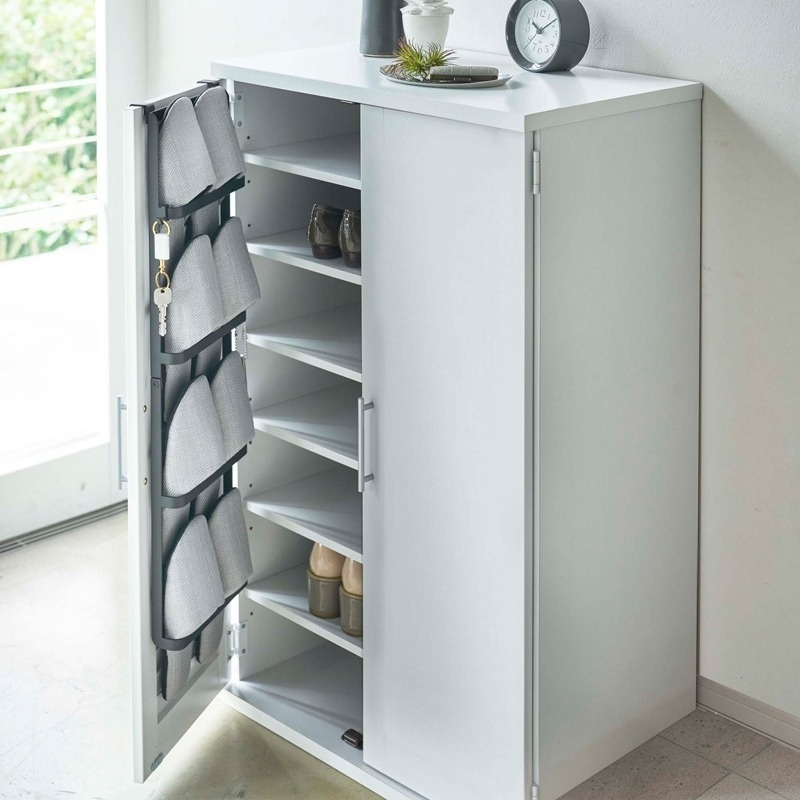多功能鞋櫃側邊拖鞋收納架
