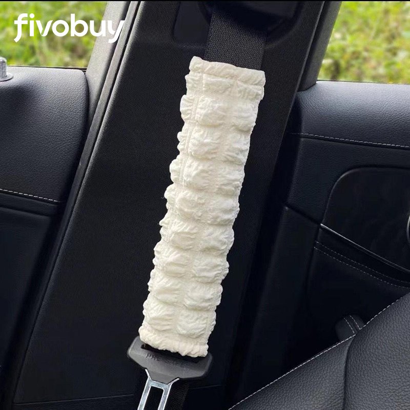 แผ่นรองไหล่รถยนต์แบบมีโบว์ (แพ็คคู่)