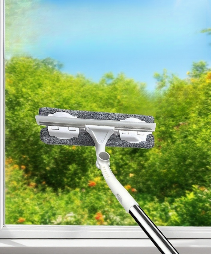 多功能擦玻璃拖把使用場景