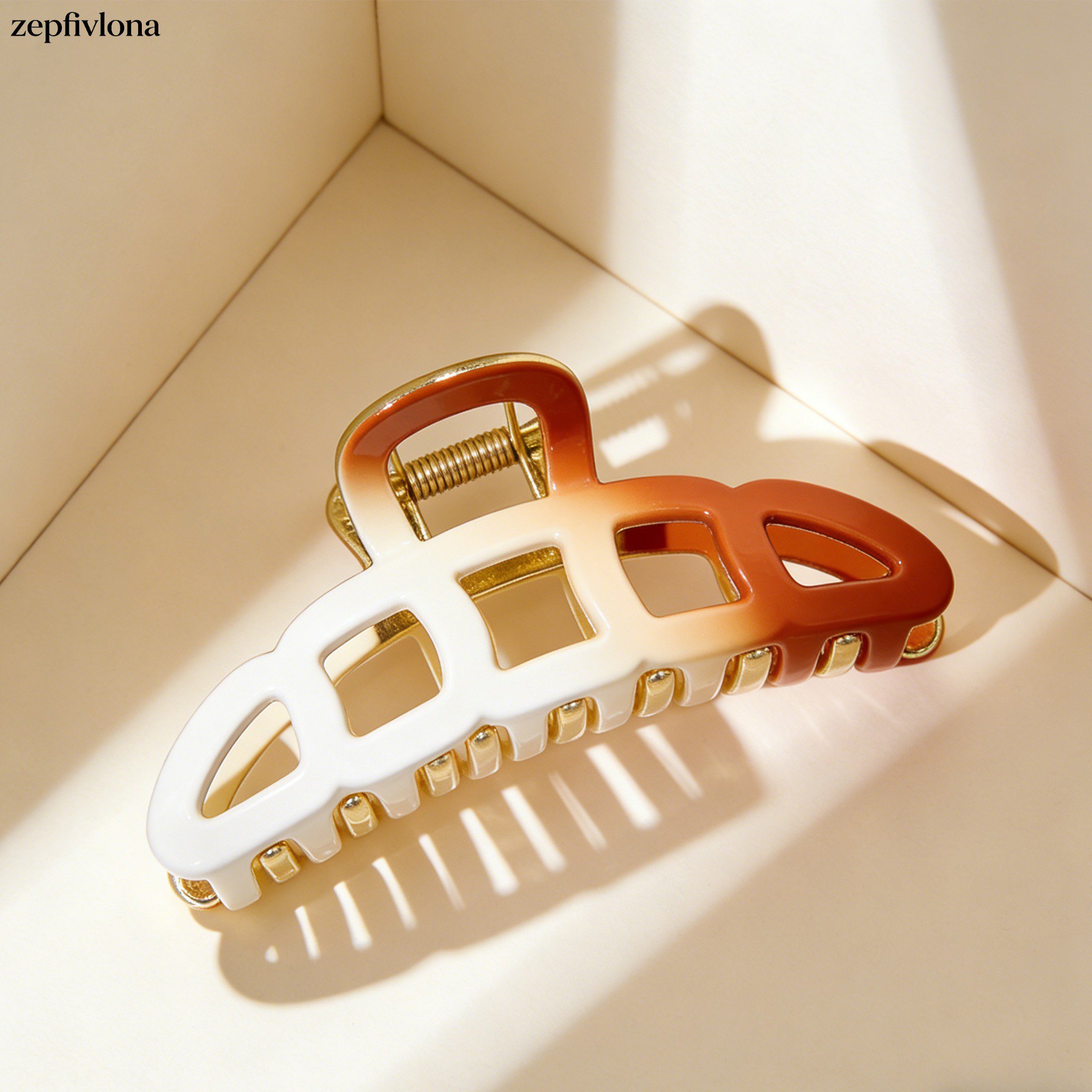 シンプルなヘアクリップ（6個入り）