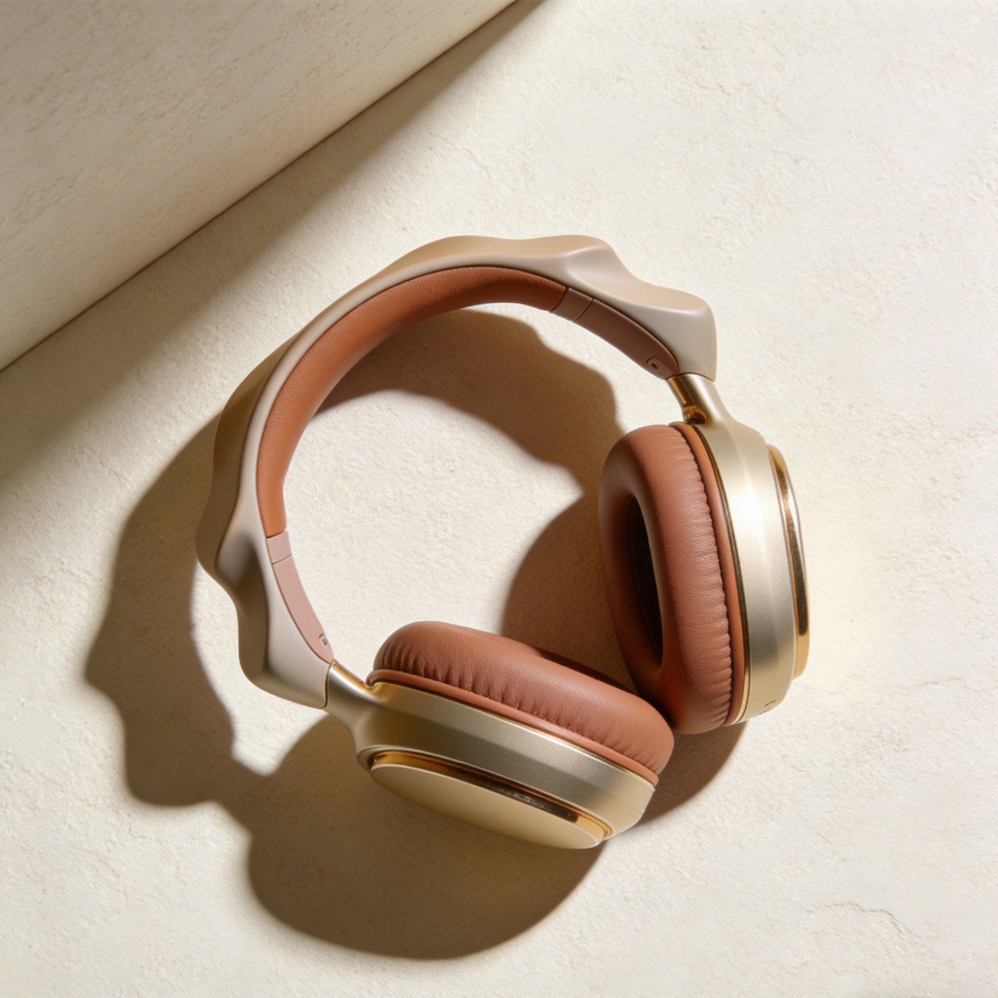 Active Noise Cancelling Over-Ear Headphones front view