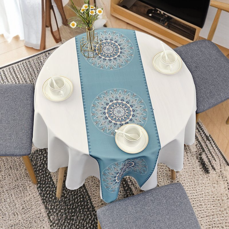 북유럽 스타일 방수 테이블보