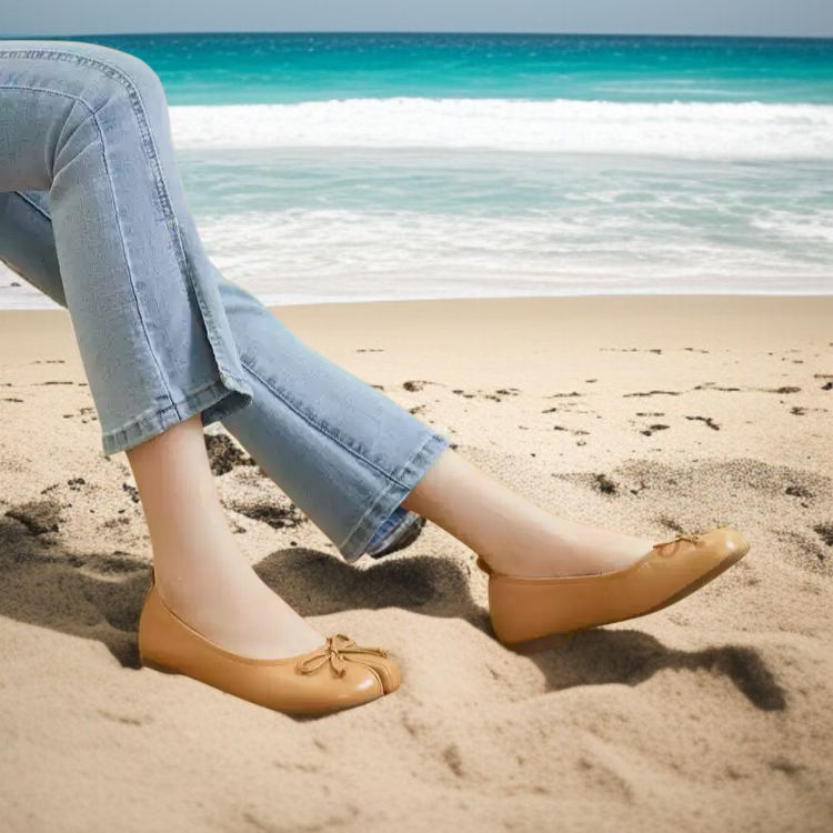 레드 단화 여 플랫 컴포트화 여성 구두 리본 발가락 봄가을 여름 단화