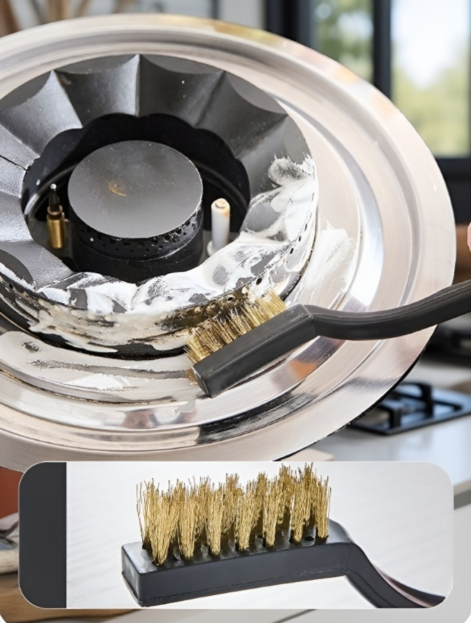 손잡이가 편리한 청소 브러시 디자인