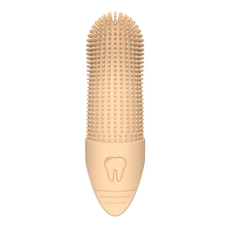 360度寵物矽膠手指牙刷