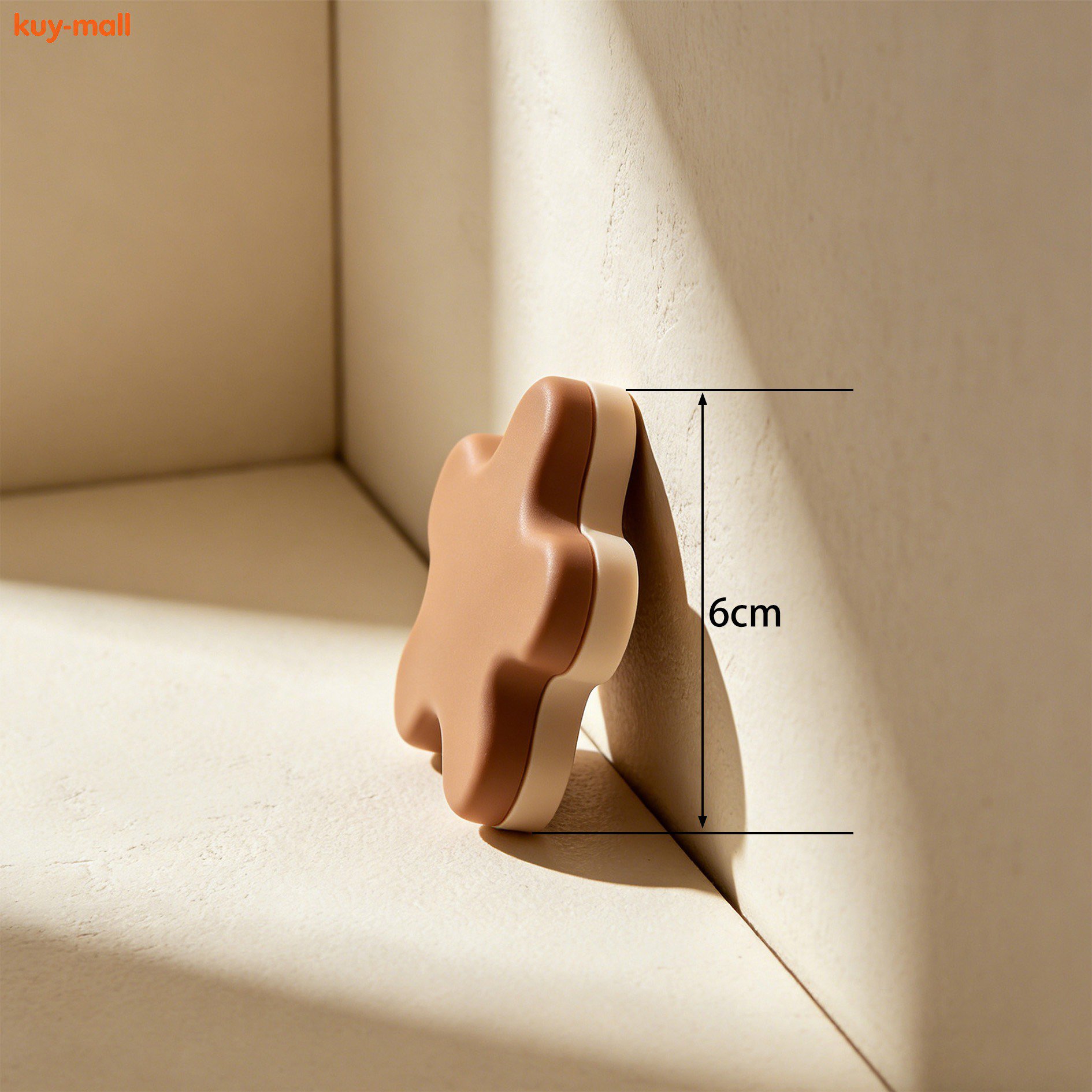 Detalle del material de los protectores para puerta