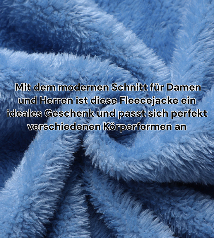 Beidseitig tragbare Fleecejacke für Outdoor-Aktivitäten