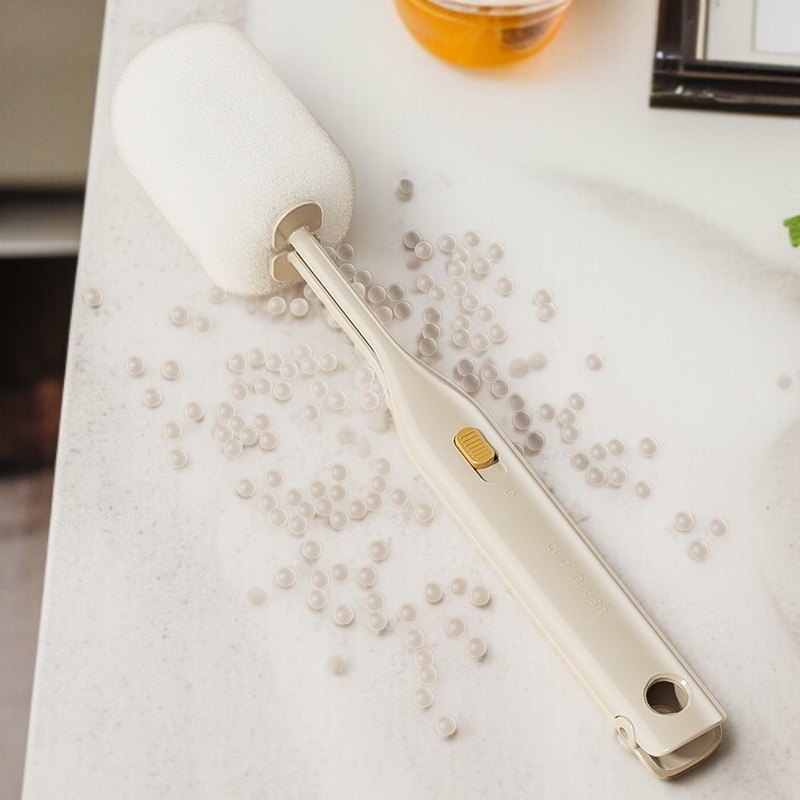 더블브러쉬 스펀지 텀블러 브러쉬 세트 전용 롱 손잡이 컵세척 브러쉬 사각 청소 브러쉬 젖병세척 전용공구