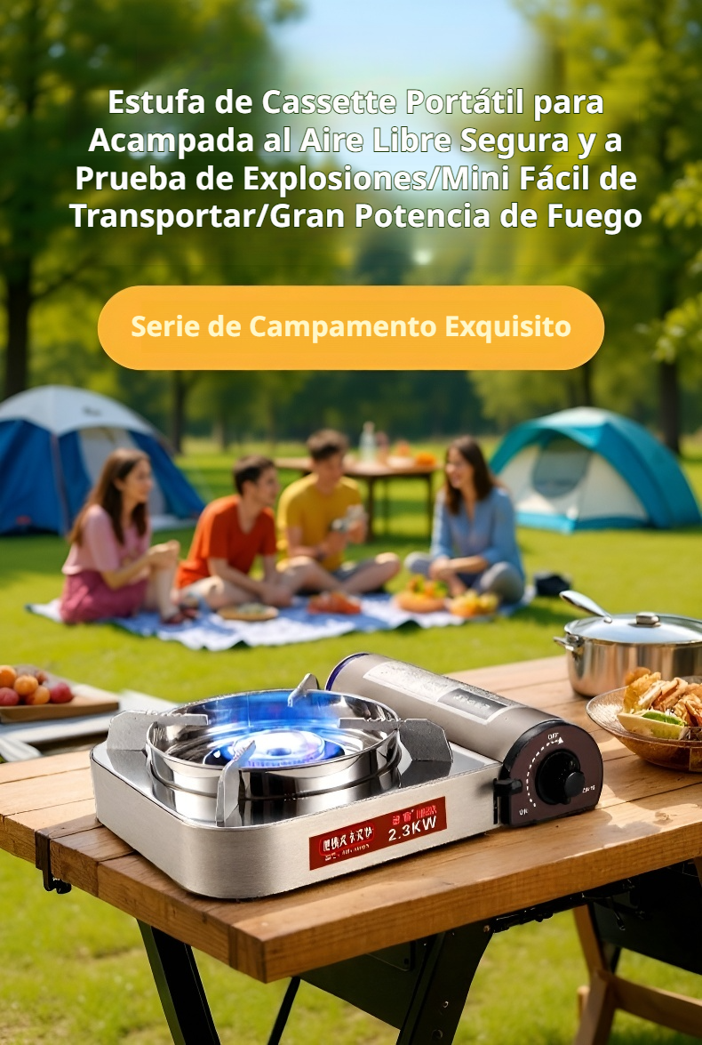 Estufa de casete portátil para hotel