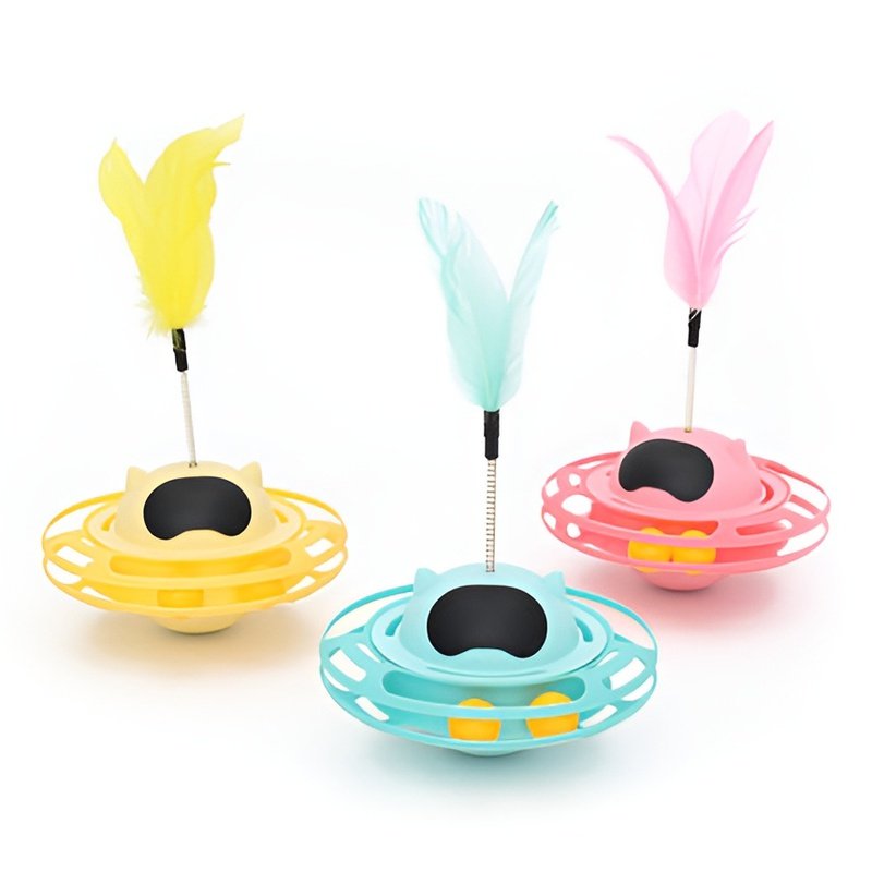 고양이 심심풀이 재미 장난감 오뚜기