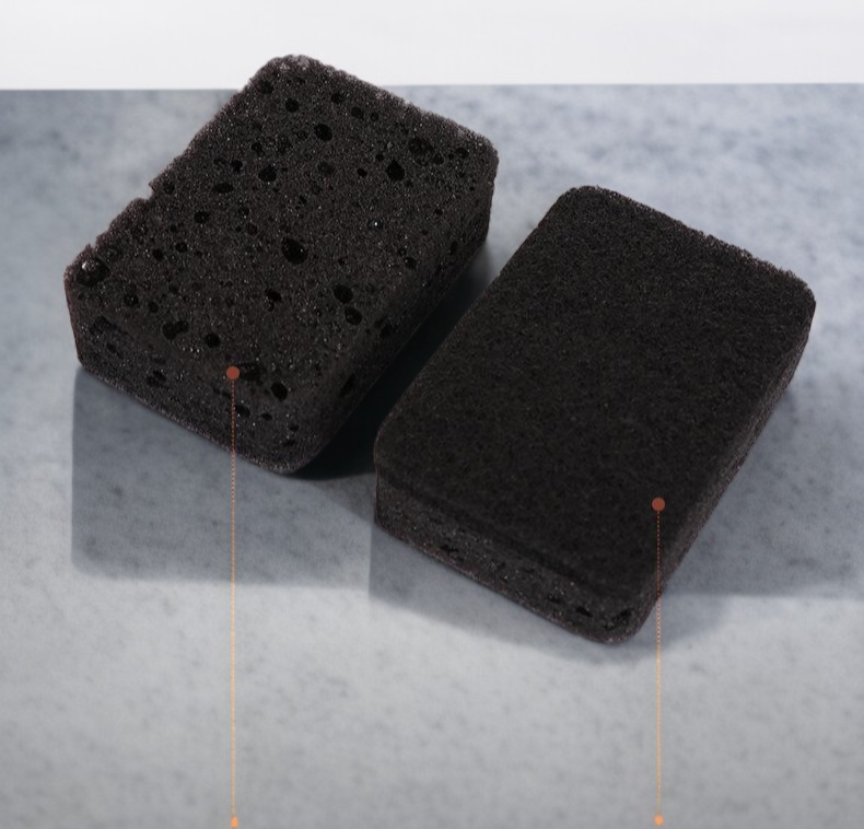 Hands stay clean and oil-free while washing dishes