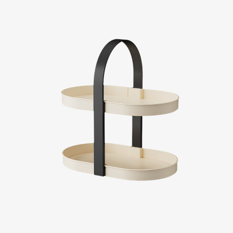 ティーカップマグコーヒーカップデスクトップティーテーブルカップホルダー防塵軽量高級シンプル多層パンチフリーフロア収納ラック