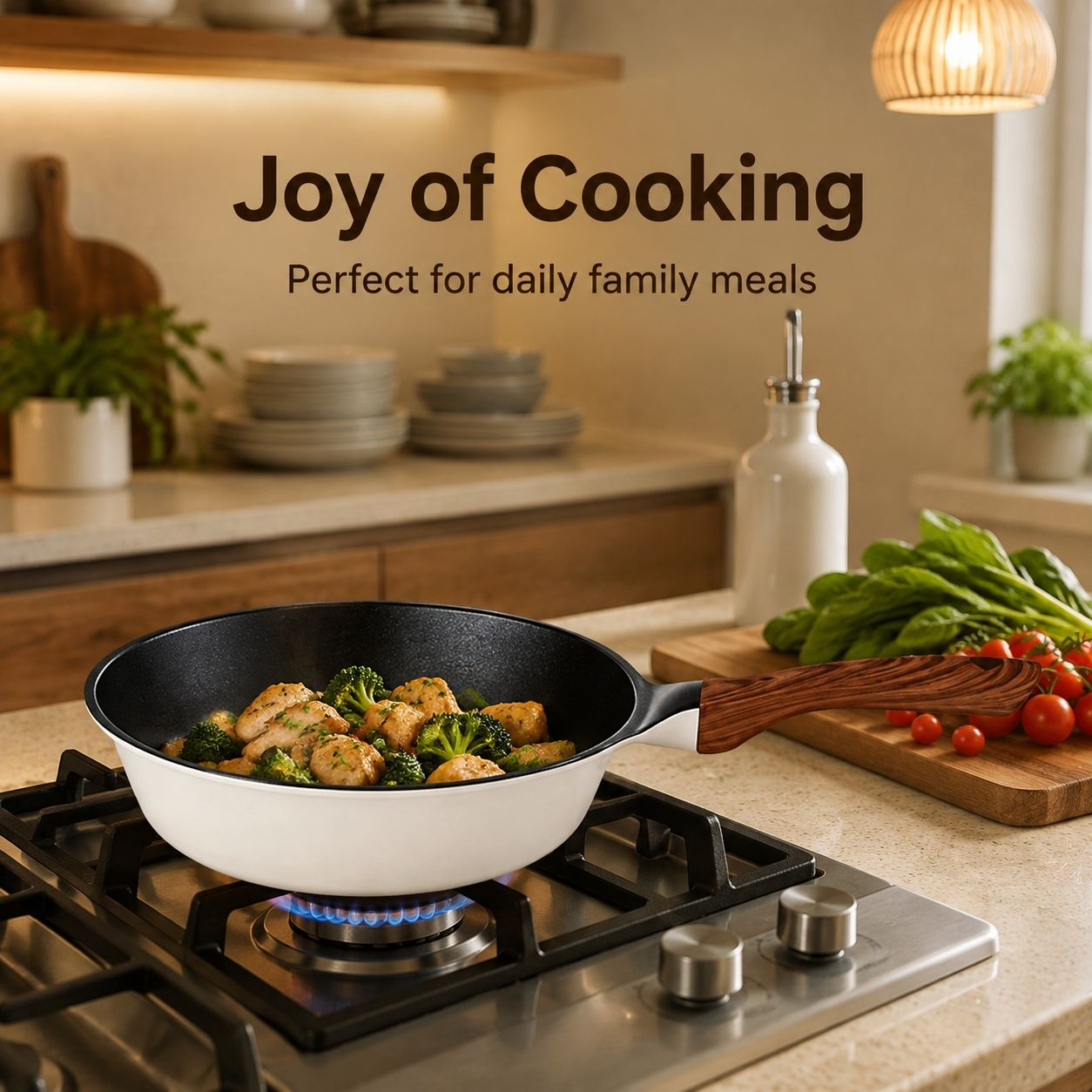 Household Non-Stick Pan for Gas and Induction