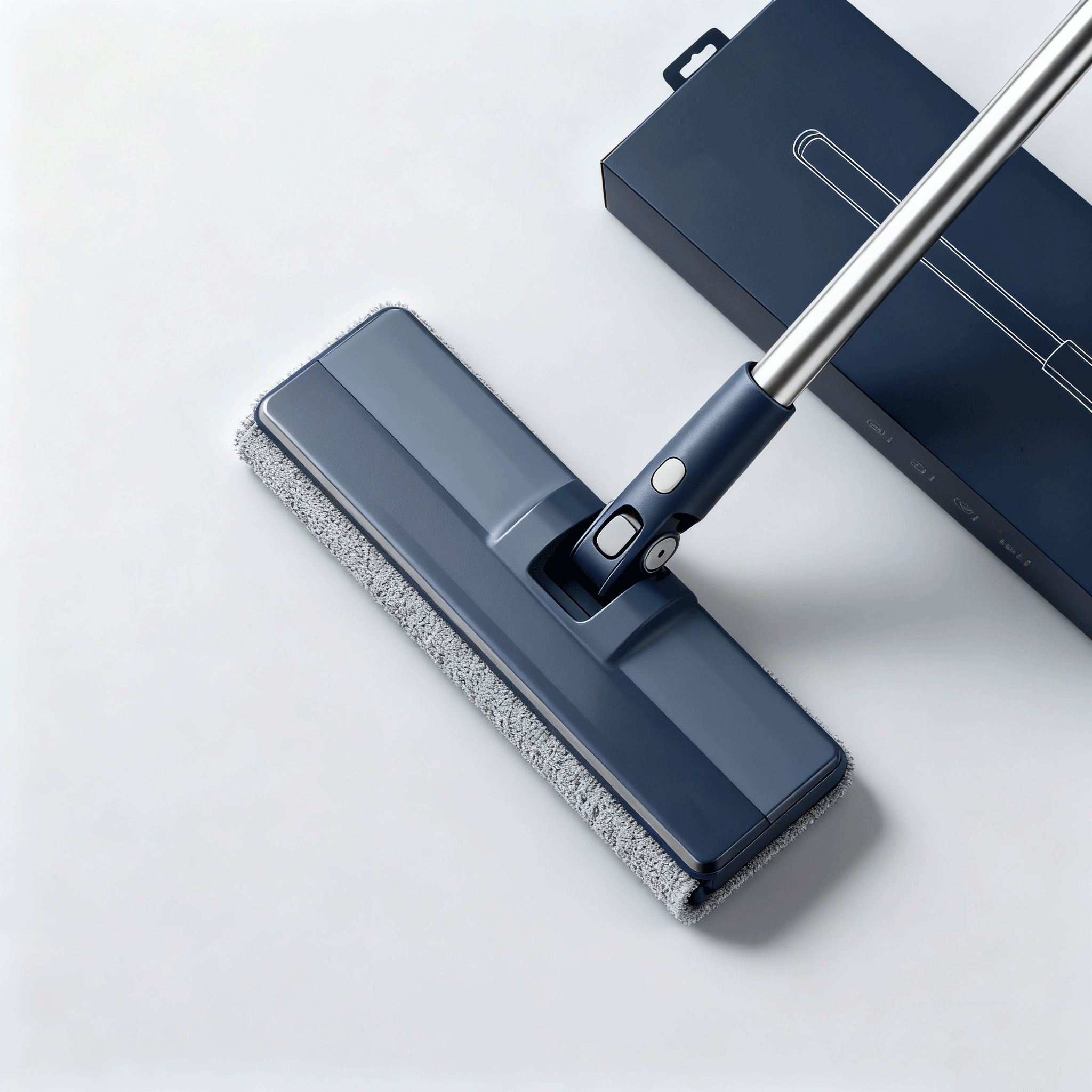 Mop s funkcí samočištění, úspora práce při úklidu 