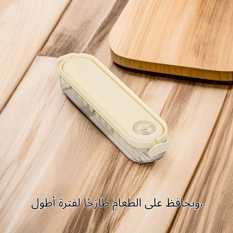 علبة حفظ الطعام محكمة الإغلاق بسعة كبيرة