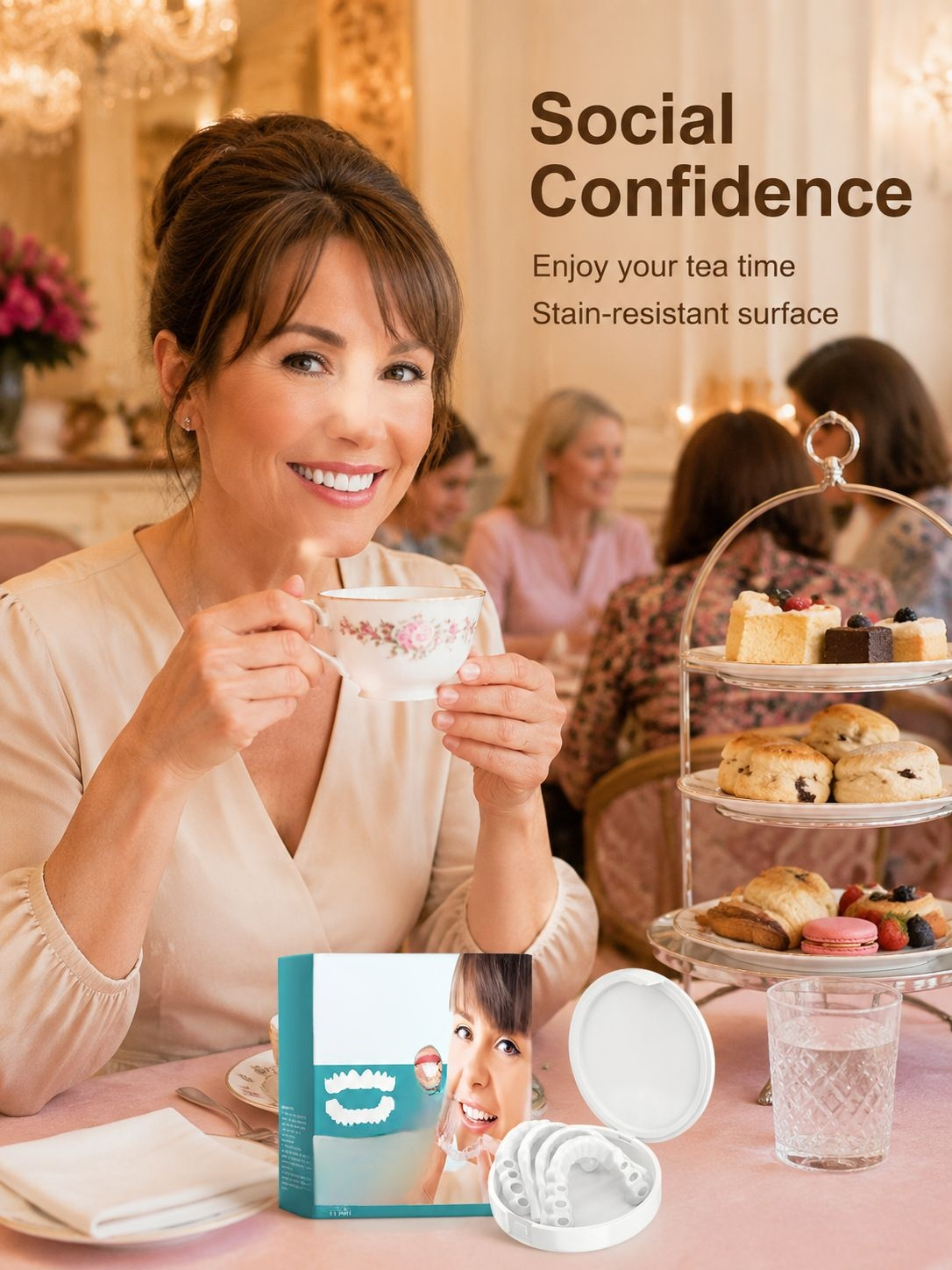 Easy to adjust dentures for personalized fit