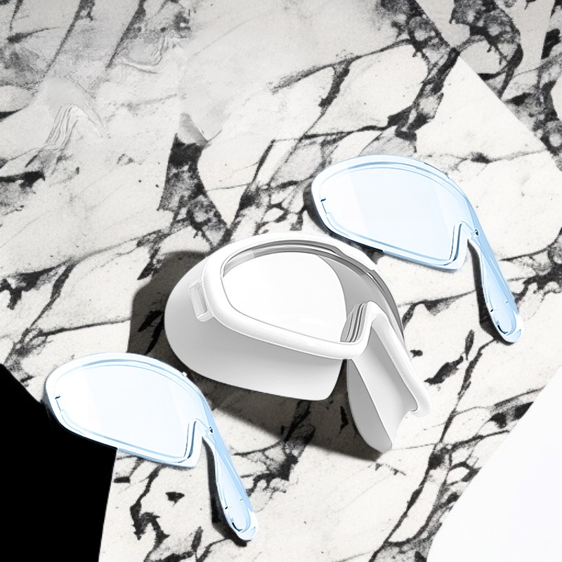 성인용 대형 프레임 방수 방김 수영 고글 HD 컬러 수영 안경