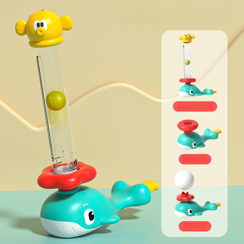 어린이 폐활량 훈련 부는 공 장난감 구강 운동기