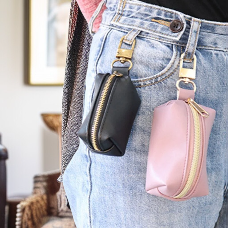 حقيبة أدوات تجميل مربعة مقاومة للماء