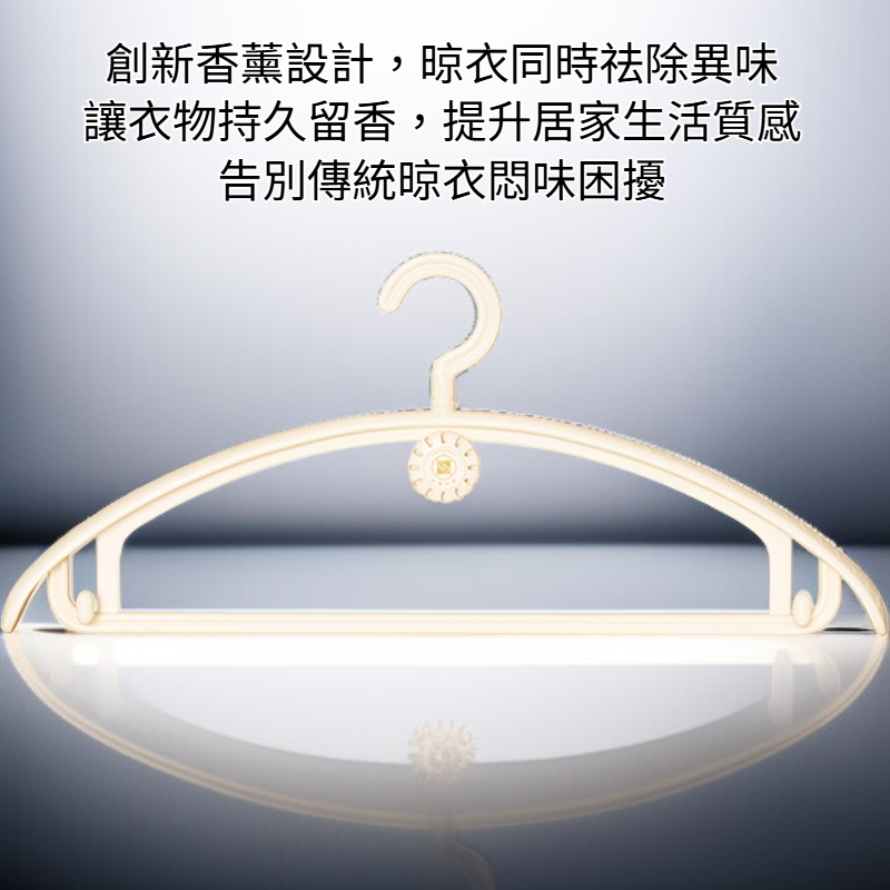 香薰衣架無痕防肩角祛味留香可旋轉晾衣架