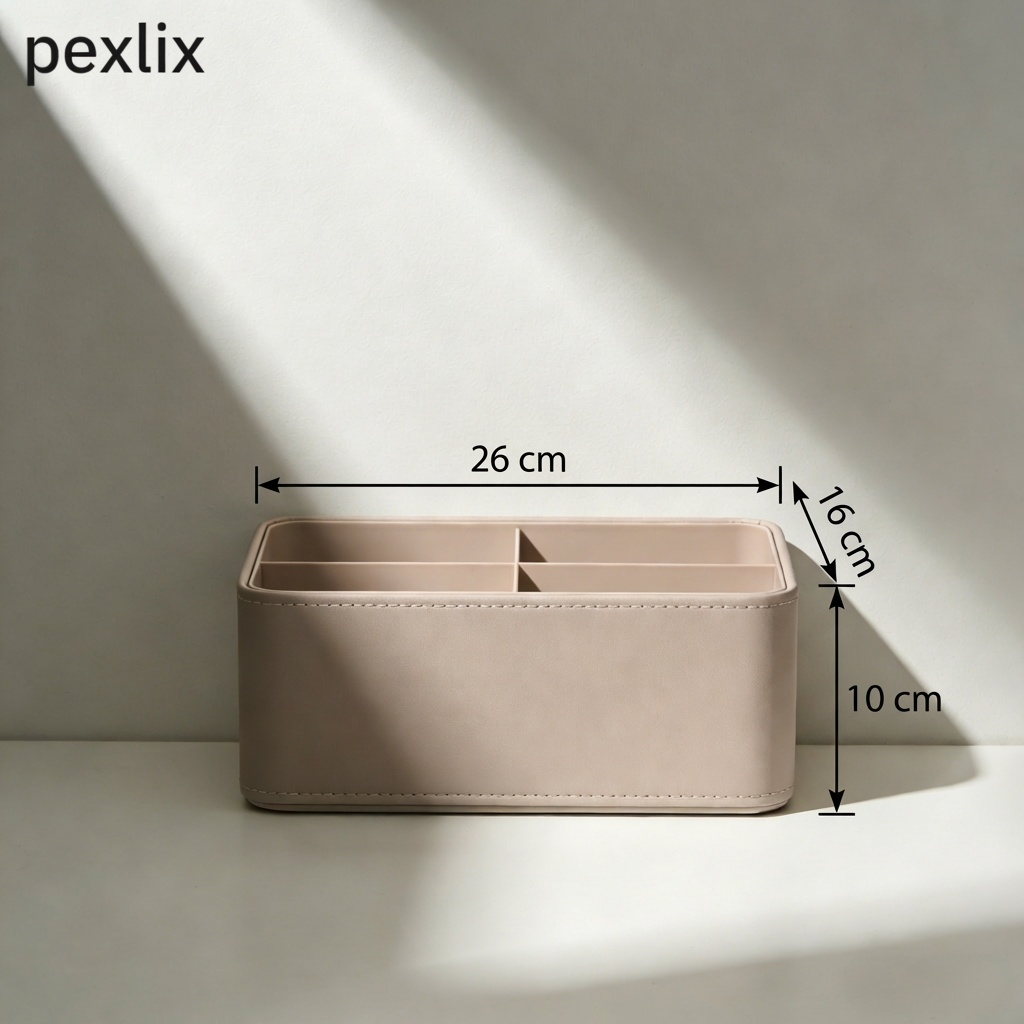 收納盒收納文具使用示意圖