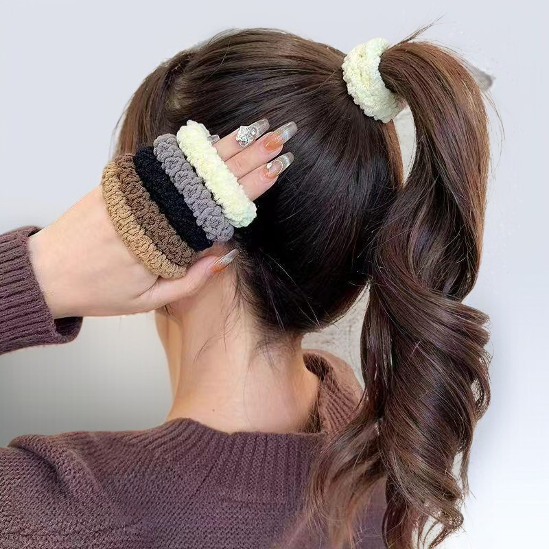 Seamless high elasticity thick headband