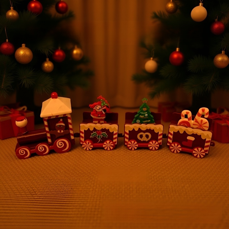 عيد الميلاد موضوع القطار