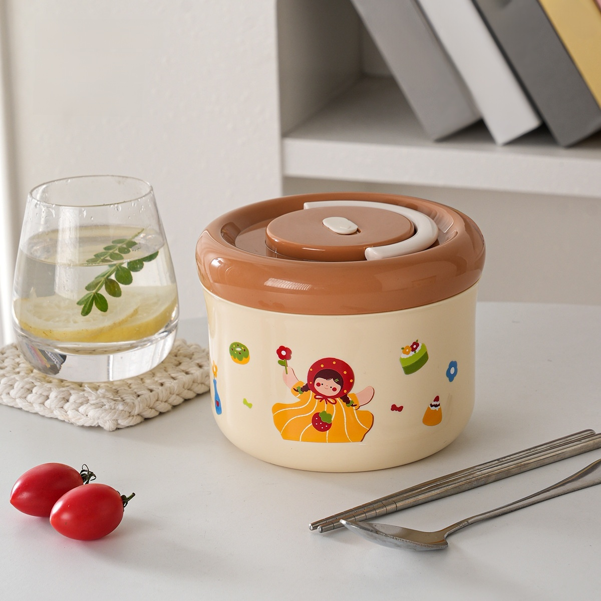 Lunchbox portable en acier inoxydable 304