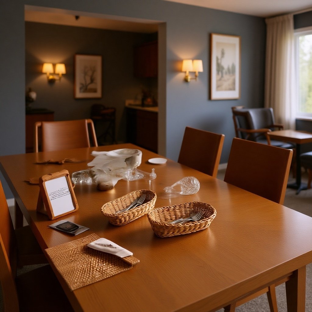 JMY仿藤编厨房收纳篮