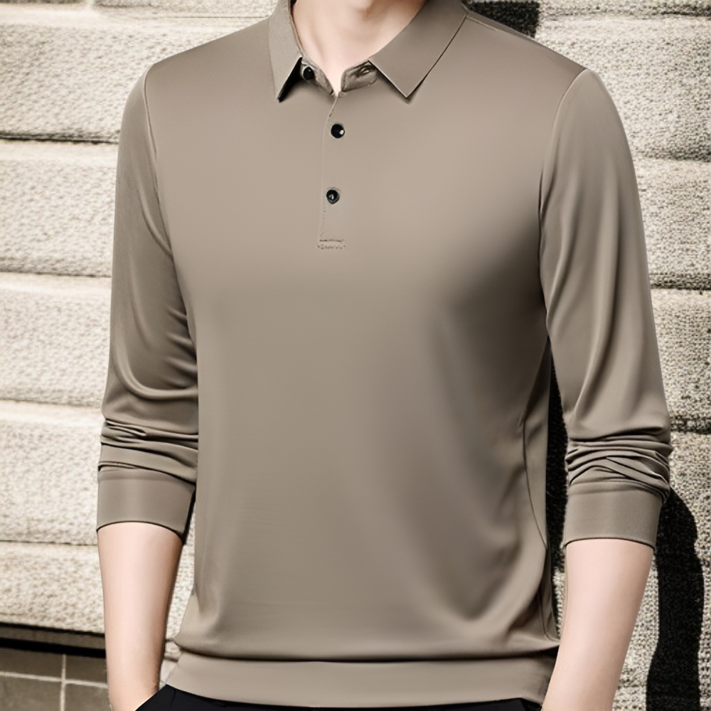 中高年男性向け カジュアルポロTシャツ 