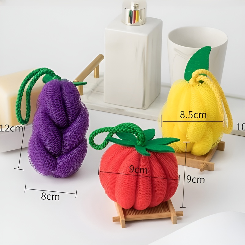 Gemüseförmiger Badeball