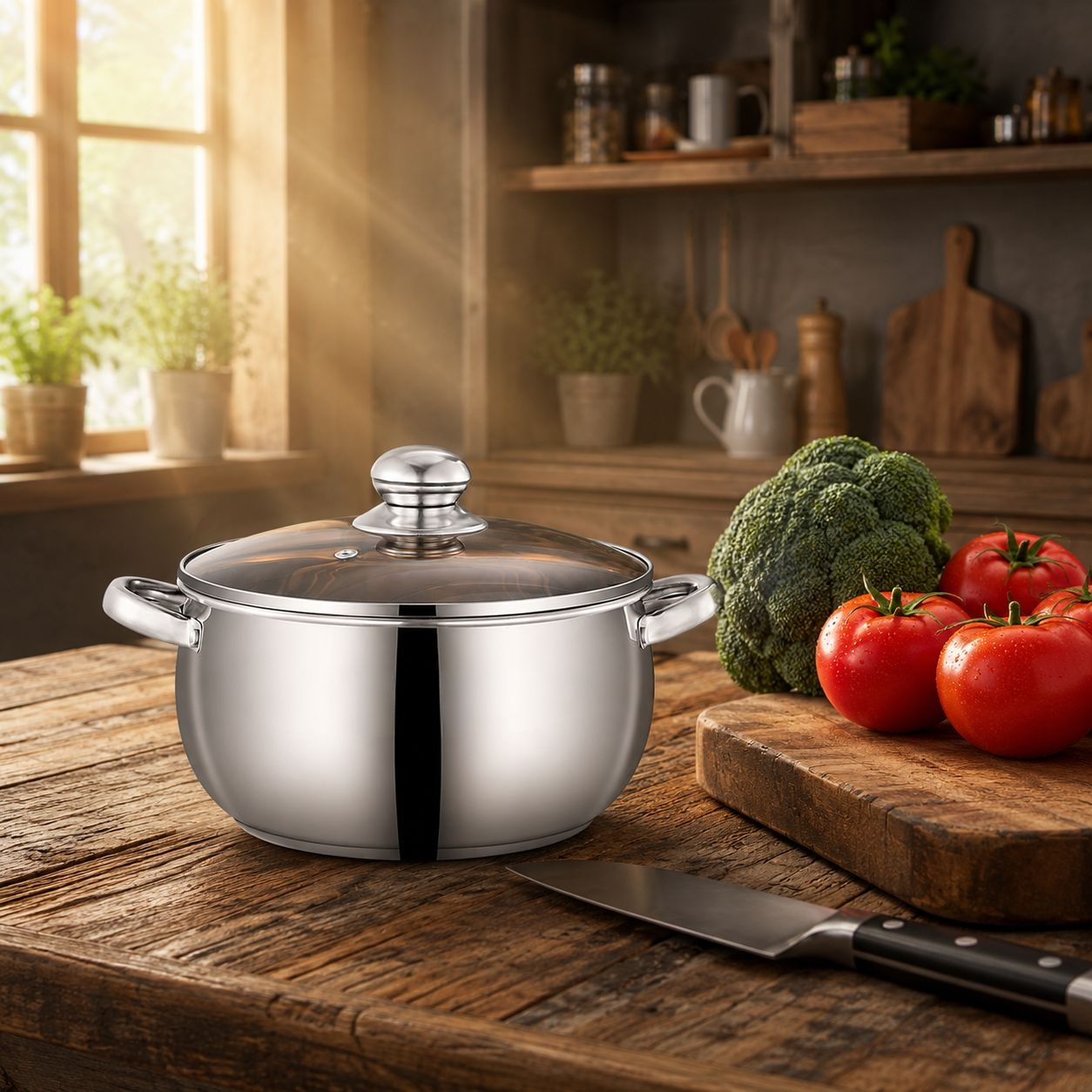 Boîte de conservation alimentaire durable pour pommes