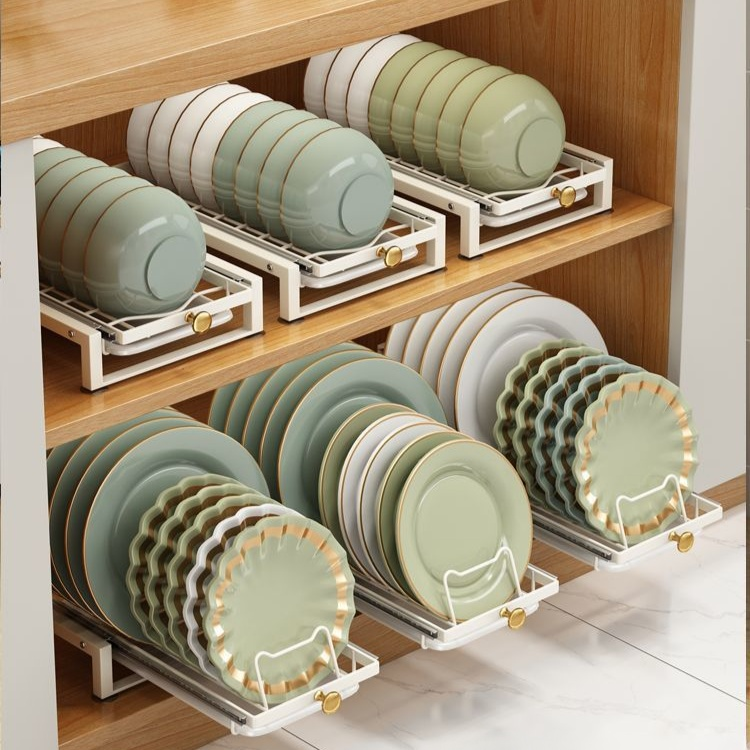 Escurridor de platos multifuncional ultraestrecho, estante organizador de cocina