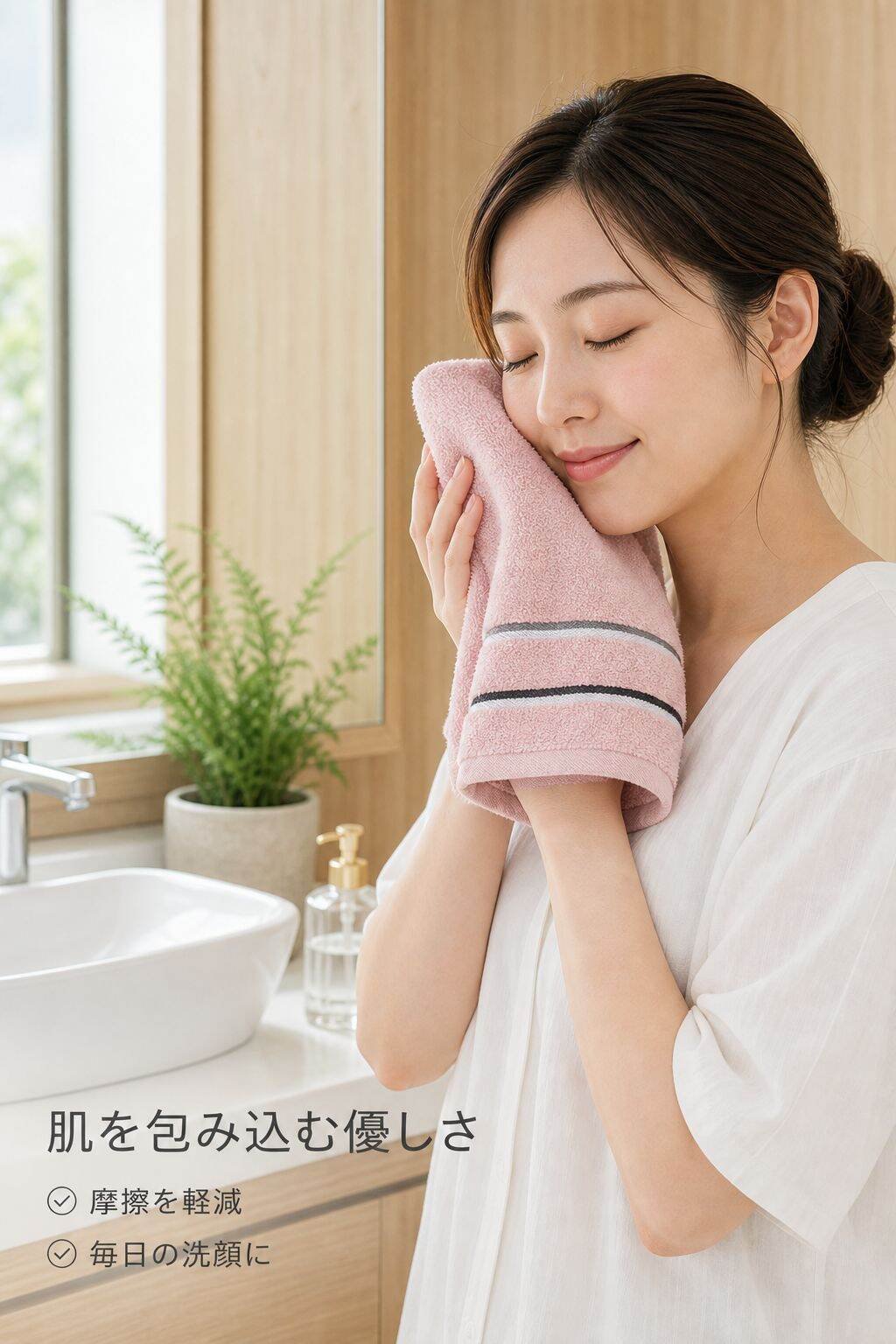 高吸水性やわらかコットンタオル