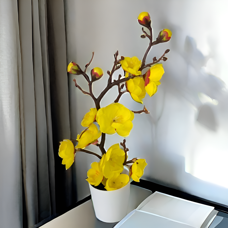 Dried flower landscape decoration