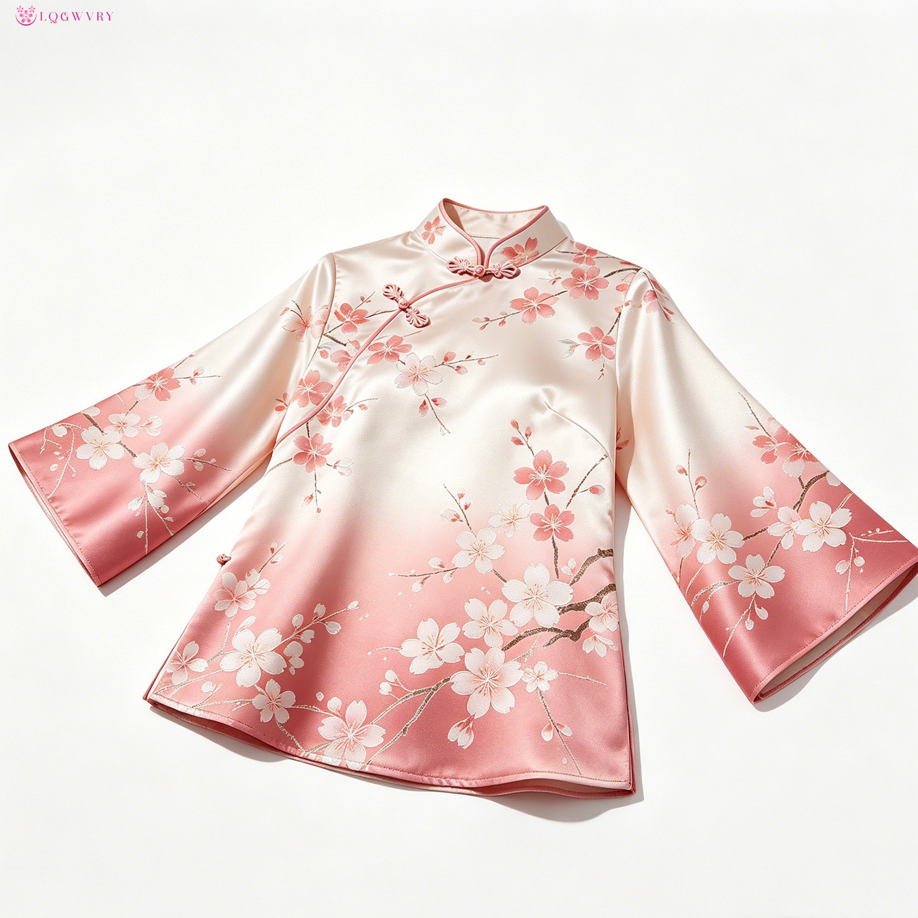 桜のグラデーショントップ