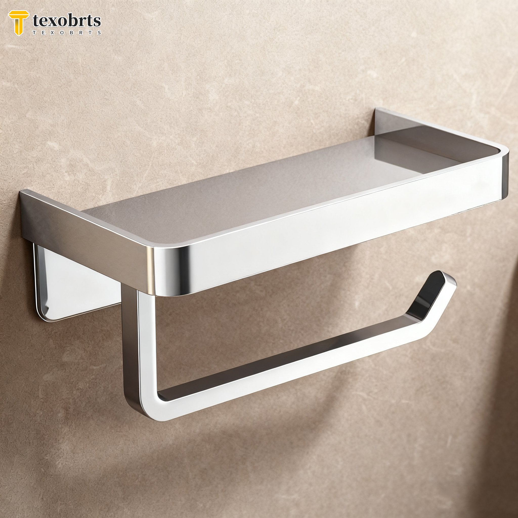 ชั้นวางทิชชูโลหะดีไซน์ทันสมัย