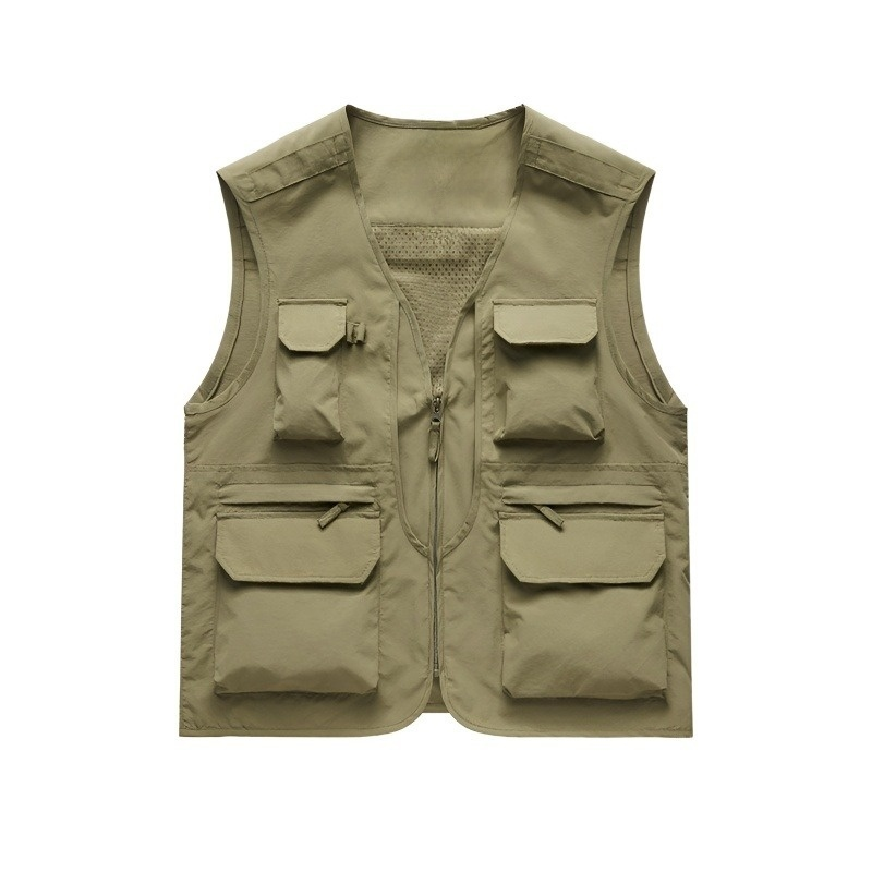 Multi-pocket Quick-dry Breathable Vest