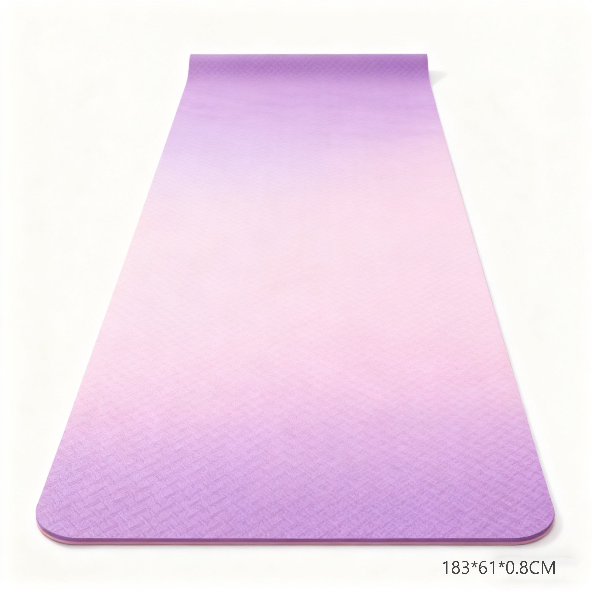 미끄럼 방지 기능을 강조한 요가 매트