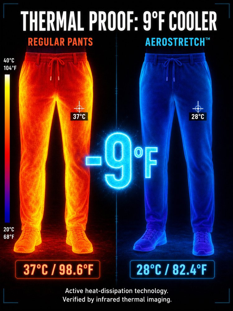 Ice silk quick-drying casual pants